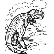 Dinosaur Coloring pages. 14 Unique and large Coloring Pages. by Simon and Co