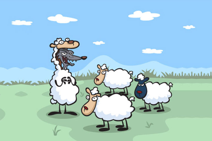 The Wolf In Sheep's Clothing Animal Story For Kids