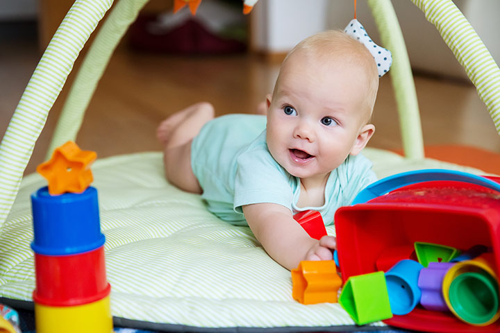 Tummy Time activities for 7 month old baby