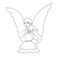 Barbie A Fairy Secret Coloring Page_image