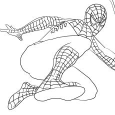 Spider Man Homecoming Coloring Pages Spiderman Coloring Pages Only