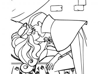 15 Beautiful Sleeping Beauty Coloring Pages Your Toddler Will Love
