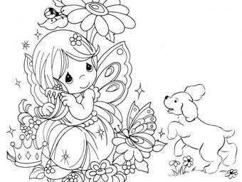 25 Beautiful Fairy Coloring Pages For Your Little Ones
