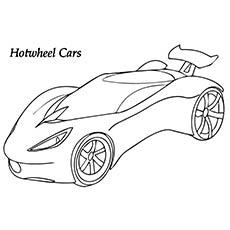 hot wheels car coloring pages