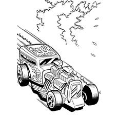 78 Printable Coloring Pages Hot Wheels Pictures