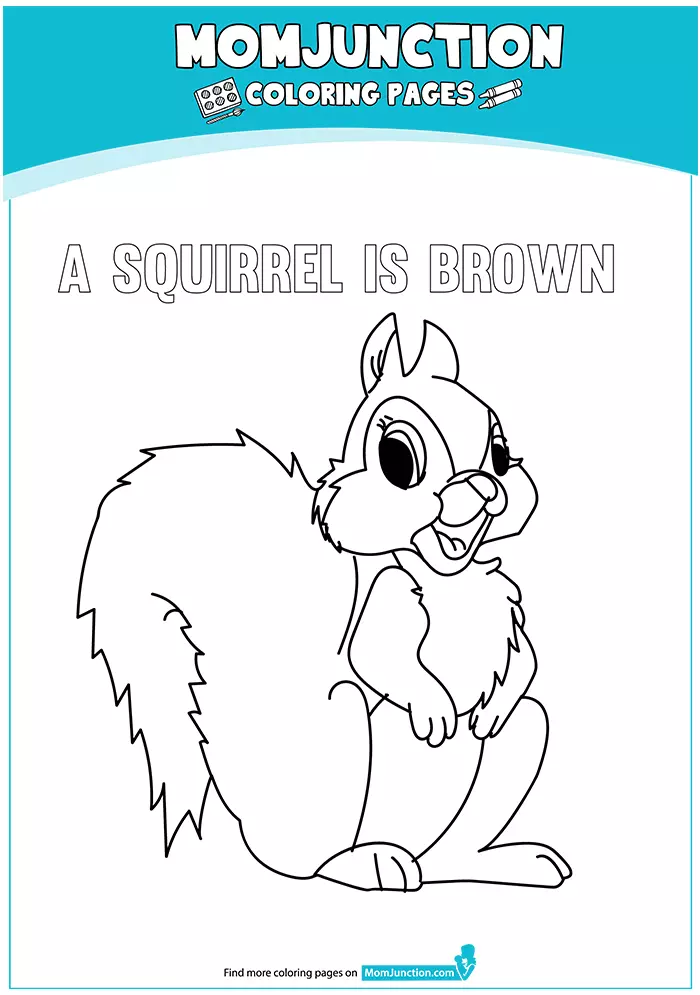 A-squirrel-is-brown-coloring-16