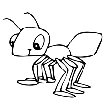 Ant Hormiga coloring page