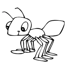 Ant Hormiga Coloring Page_image