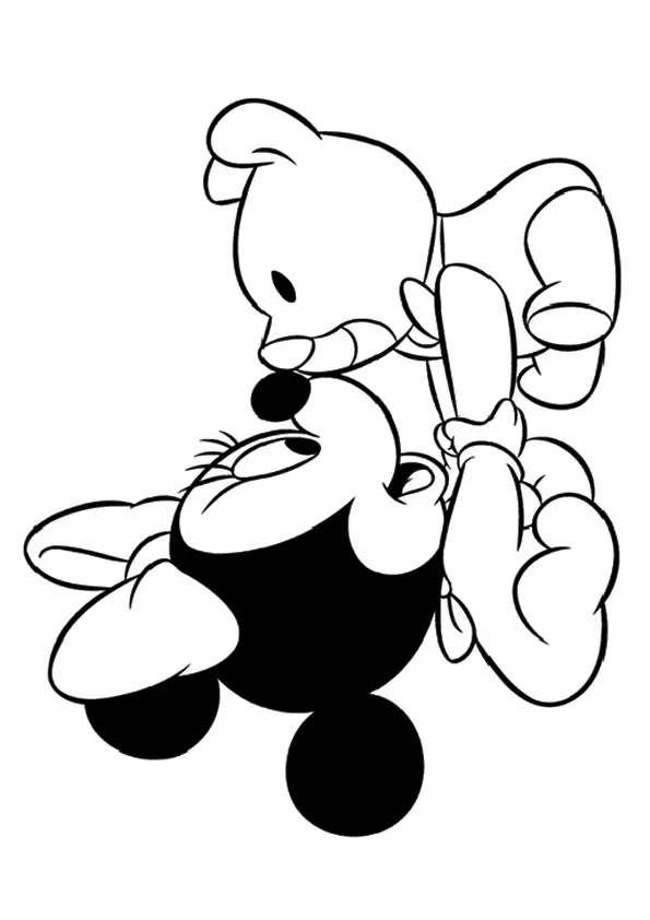 Baby-Minnie-with-Teddy