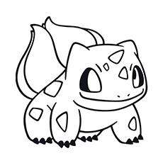 Bulbasaur Pokemon coloring page