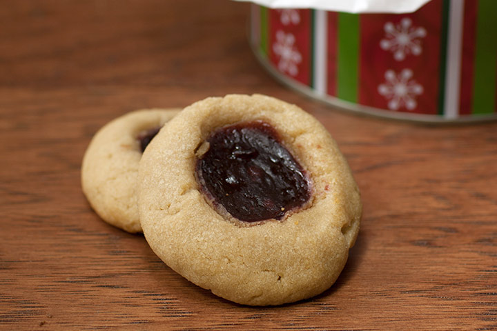 Chocolate thumbprint cookie recipes for kids