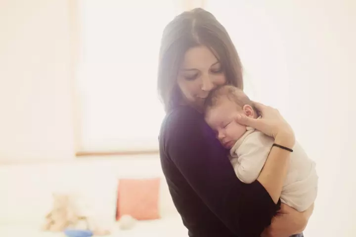 Wear darker colors to hide leaking breast milk stains