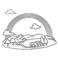 Rainbow Coloring Pages Free Printables Momjunction