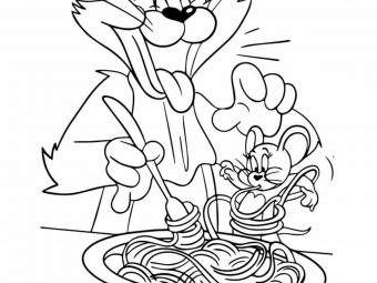10 Cute Tom And Jerry Coloring Pages Your Toddler Will Love To Color