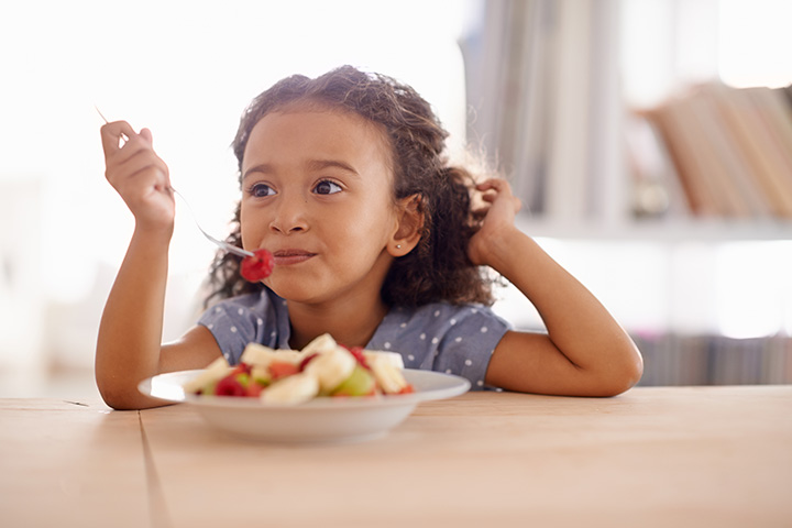 Ensure your child eats a balanced meal