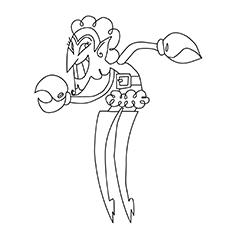 Powerpuffs Girls HIM coloring page