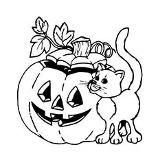 Halloween-Cat-Coloring-Pages