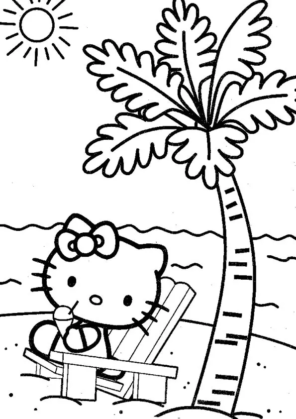 Hello-Kitty-Beach-Scene