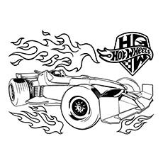 Top 25 Free Printable Hot Wheels Coloring Pages Online