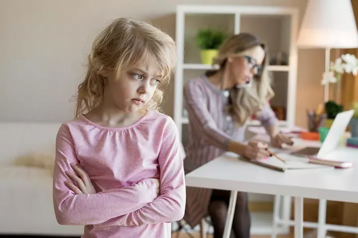 Ignoring your children may make them feel lonely