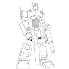 transformers dark of the moon coloring pages optimus prime