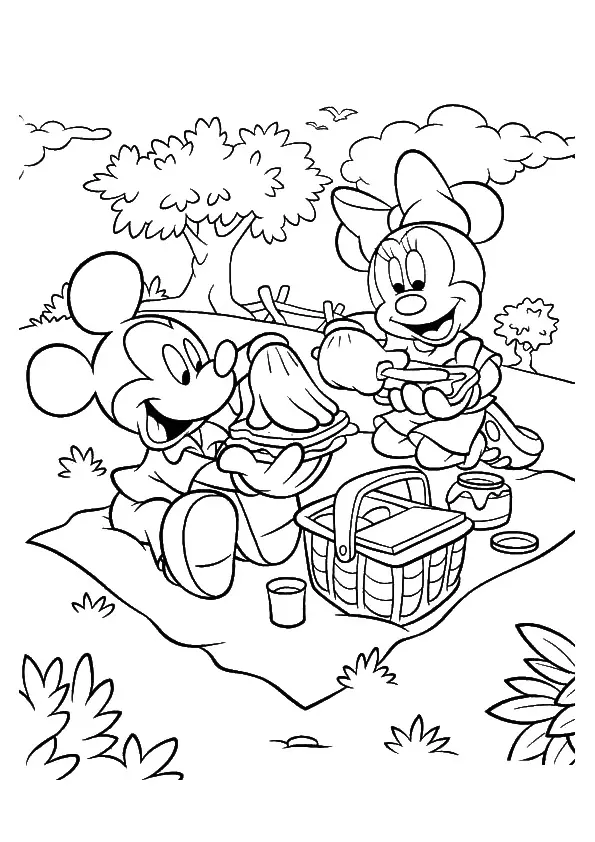 Mickey-On-Picnic