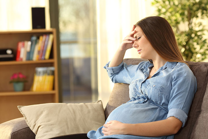 Overeating fiber in pregnancy can cause abdominal pain