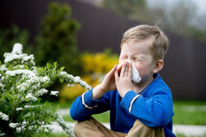 Seasonal allergies in children