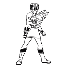 pink power rangers coloring pages