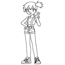 Serina Pokemon coloring page