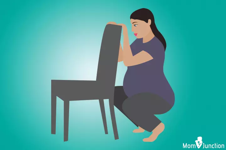 The squatting position, best positions during labor