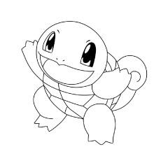 Squirtle from Pokemon Pictures to Print