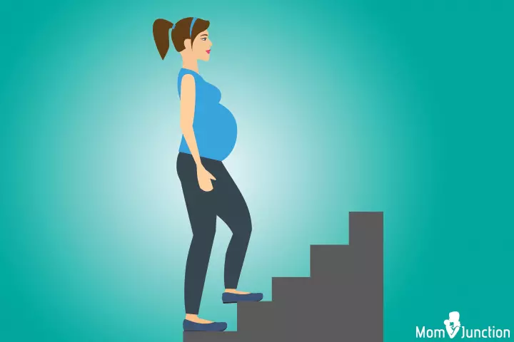 The stair-climbing position, best positions during labor