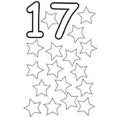 Stars coloring page_image
