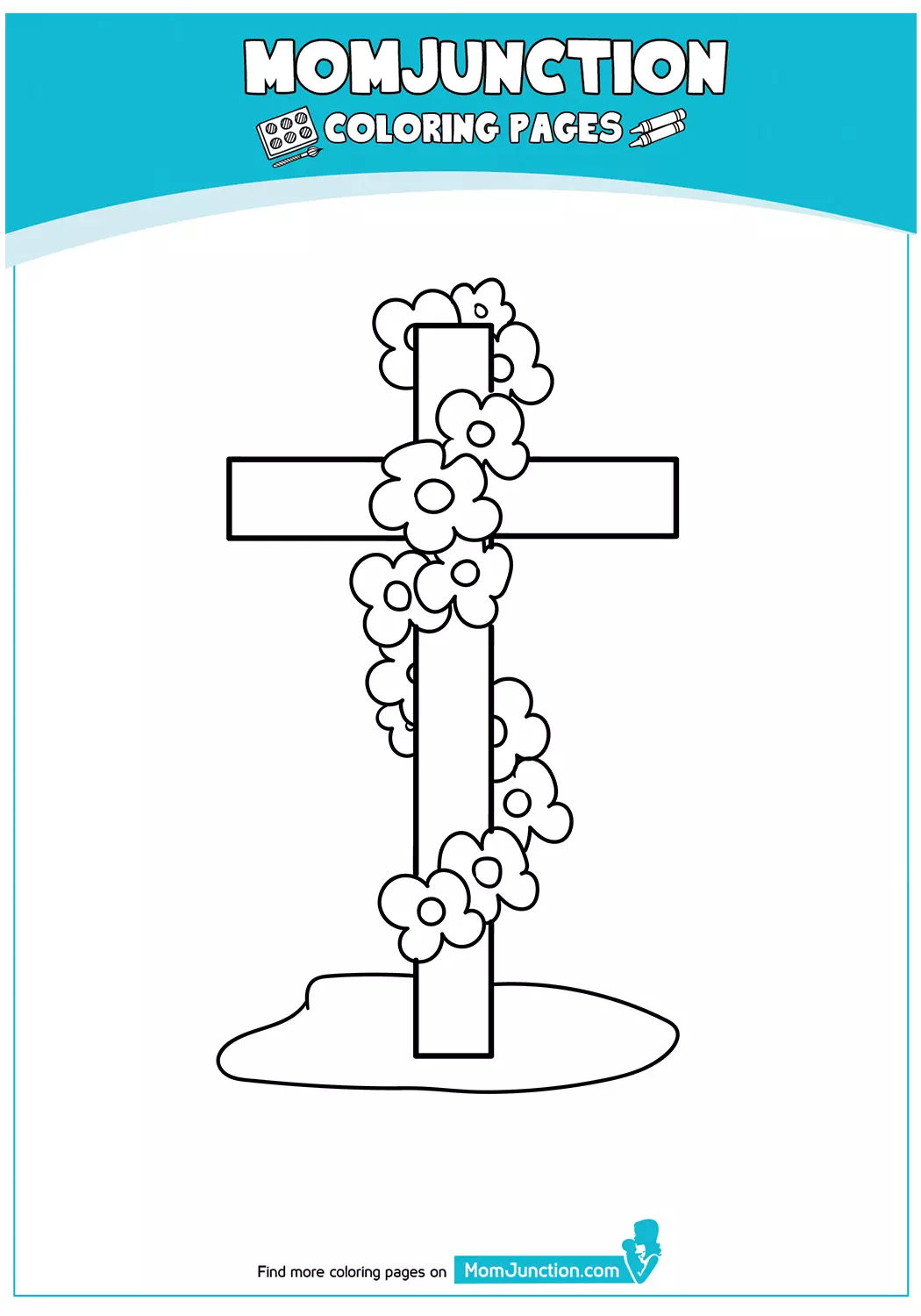 The-Cross-Coloring-Image-17