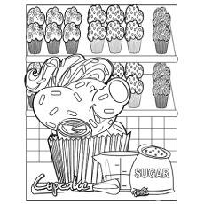 Top 25 Free Printable Cupcake Coloring Pages Online