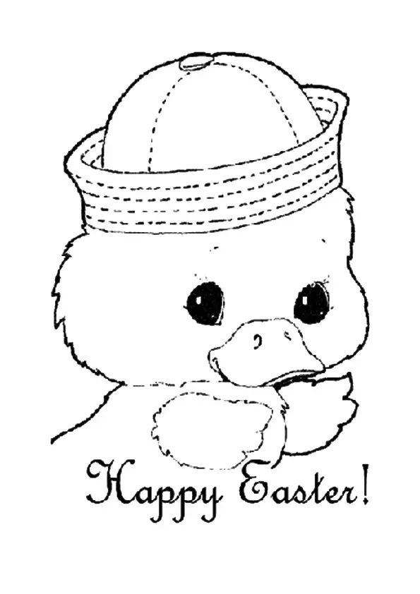 The-Cute-Chick-Wishing-Happy-Easter
