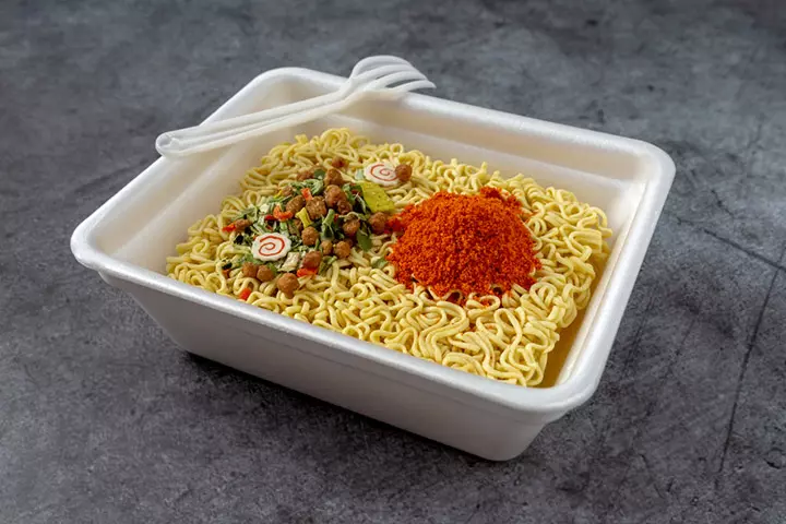 Noodles are low on nutrients and high on sodium.