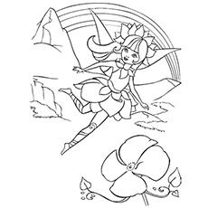 fairies in love coloring pages