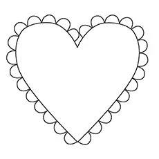 Colornig Sheet Heart Shape_image