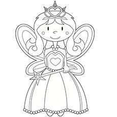 pictures of fairies to color for kids