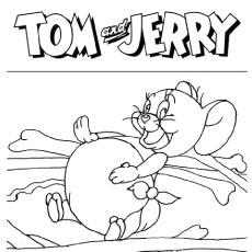 free tom and jerry printable coloring pages