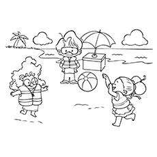 Download Beach Coloring Pages : 20 Free Printable Sheets to Color