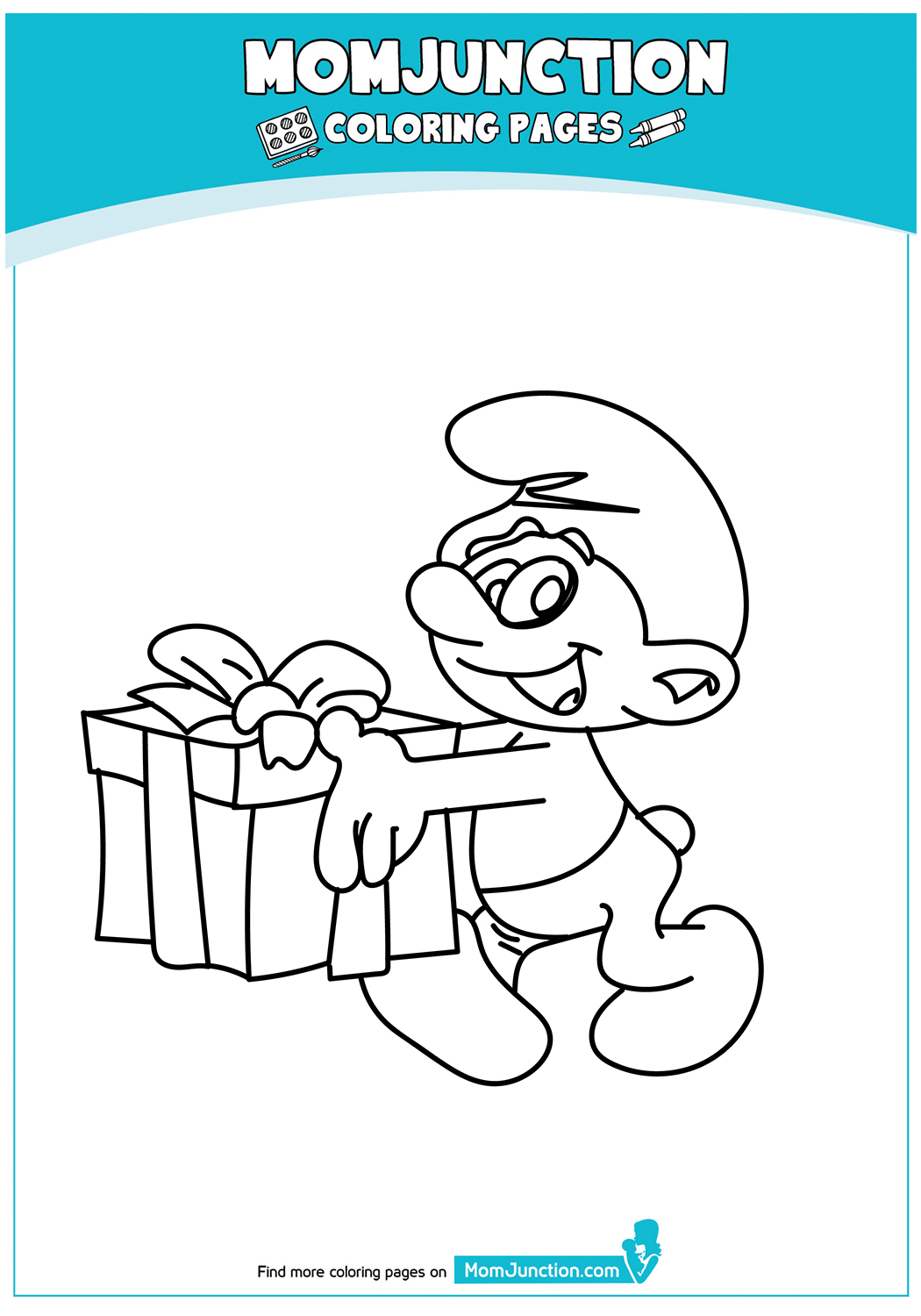 The-Smurf-Bringing-in-The-Birthday-Gift-17