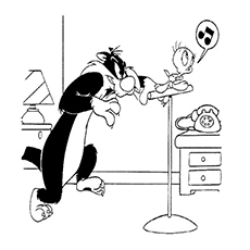 Top 25 Free Printable Looney Tunes Coloring Pages Online