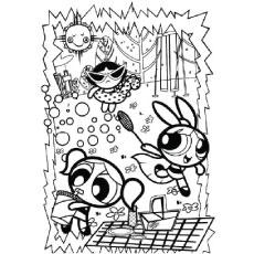 power punk boys coloring pages