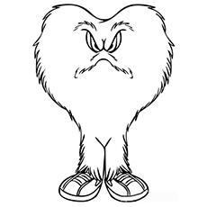 Gossamer of The Looney Tunes Coloring Pages