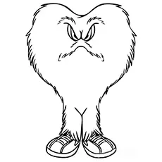 Gossamer of The Looney Tunes Coloring Pages