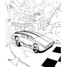 hot wheels coloring pages games for girls