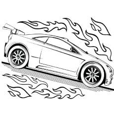 hot wheels coloring pages games for girls